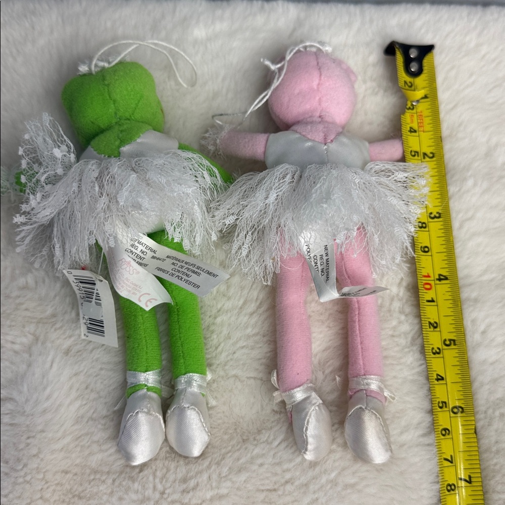 RUSS Berrie At The Ballet Bettina Plush Frog Rare TuTu - Picture 7 of 7